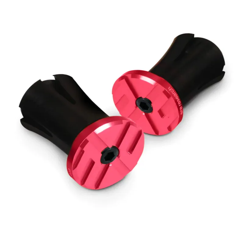 ERE Research Dolce Alloy Bar Plugs in Red